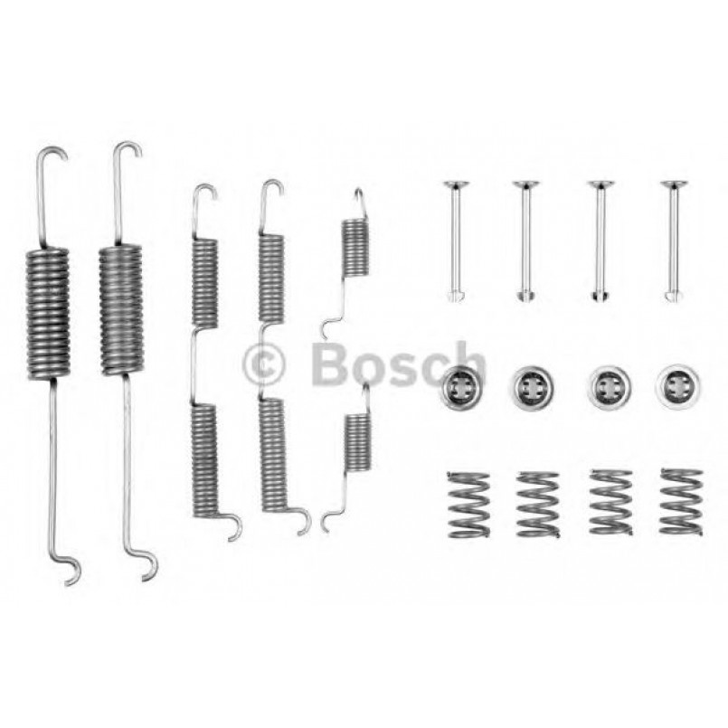 1987475127 BOSCH Монтажний комплект задніх гальмівний колодок — фото товара