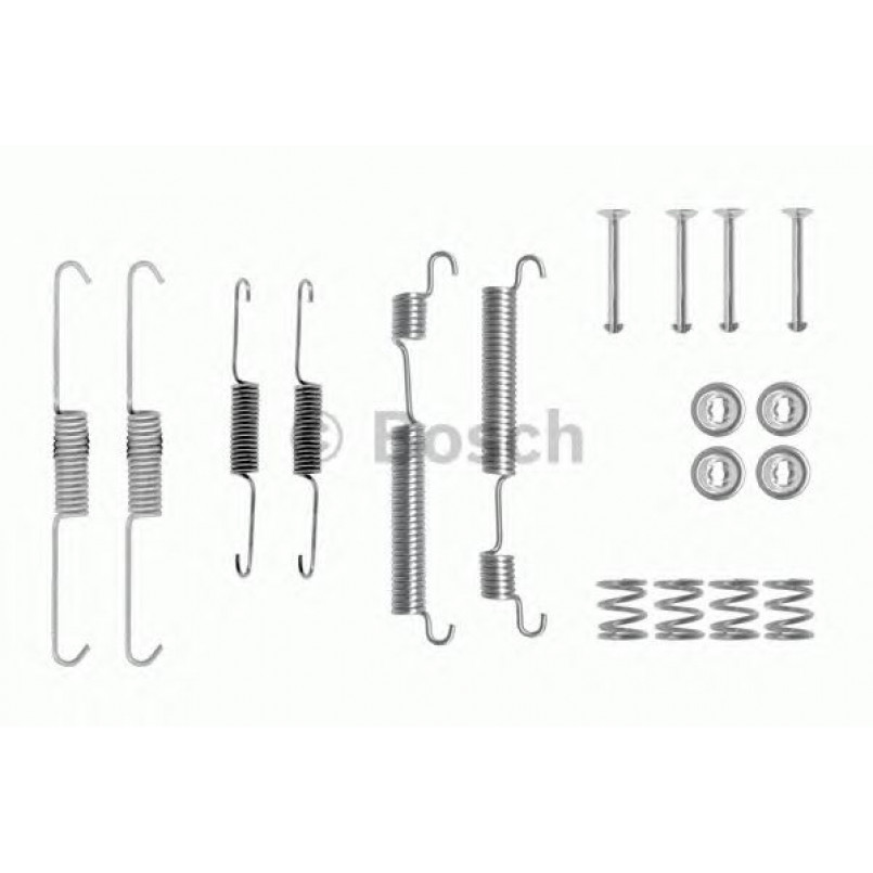 1987475260 BOSCH Монтажний комплект задніх гальмівний колодок — фото товара