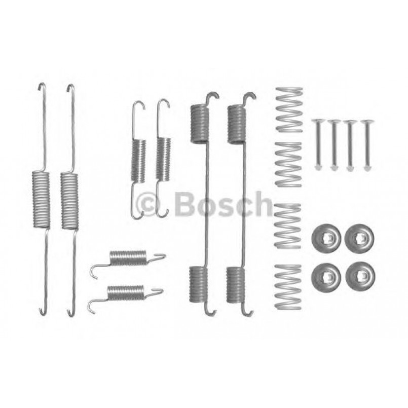 1987475315 BOSCH Монтажний комплект задніх гальмівний колодок — фото товара