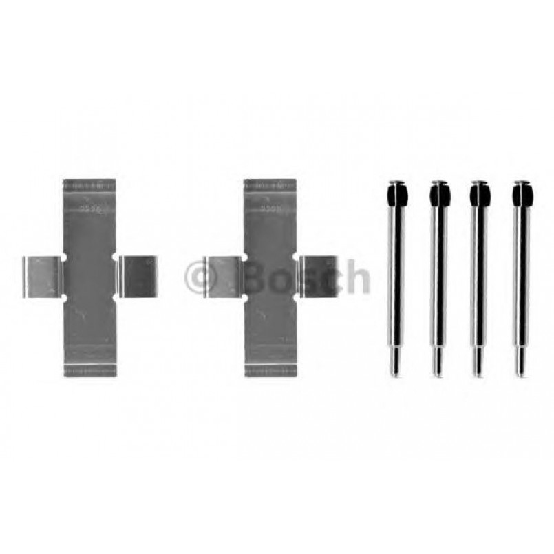1987474007 BOSCH Монтажний комплект гальмівних колодок — фото товара