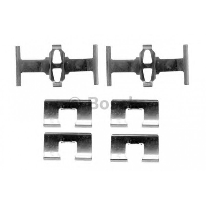 1987474332 BOSCH Монтажний комплект гальмівних колодок — фото товара