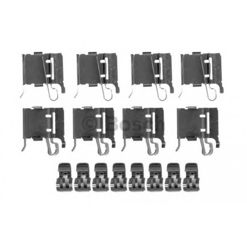 1987474468 BOSCH Монтажний комплект гальмівних колодок — фото товара