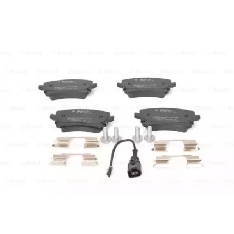 0986494583 BOSCH Гальмівні колодки до дисків BP1018 — фото товара №3