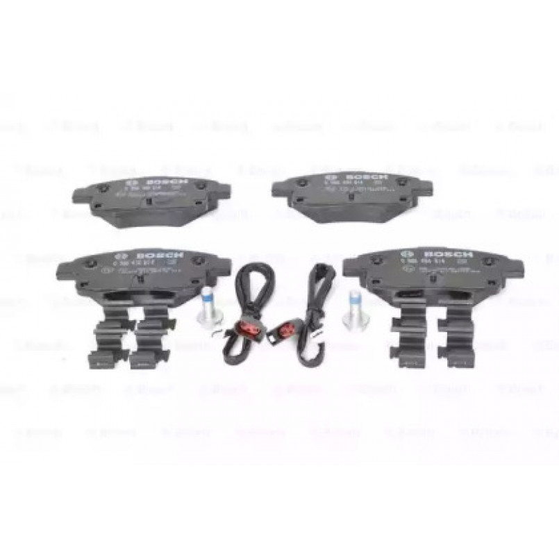 0986494614 BOSCH Гальмівні колодки до дисків BP2704 — фото товара №3