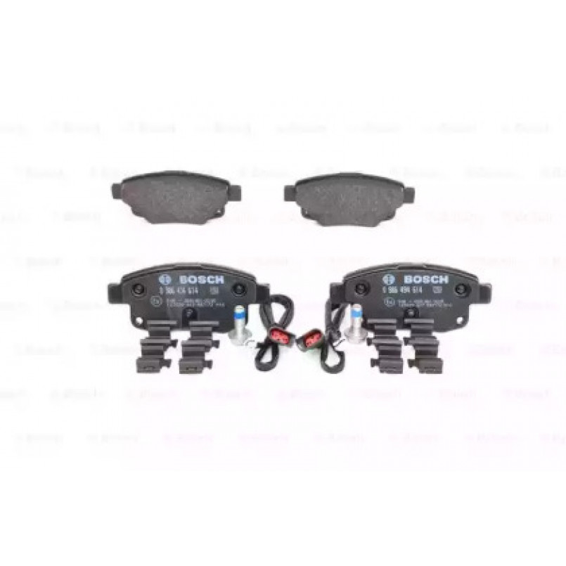 0986494614 BOSCH Гальмівні колодки до дисків BP2704 — фото товара №4