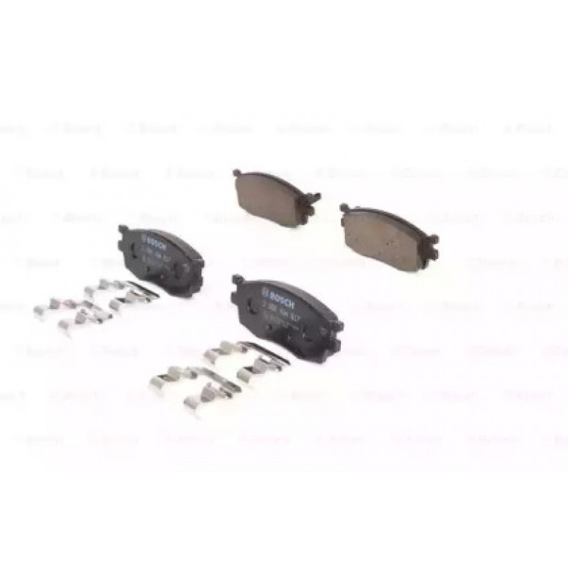 0986494617 BOSCH Гальмівні колодки до дисків BP2650 — фото товара №2