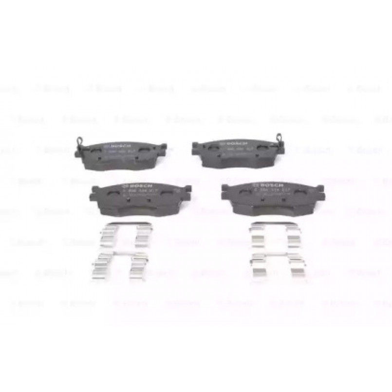 0986494617 BOSCH Гальмівні колодки до дисків BP2650 — фото товара №3