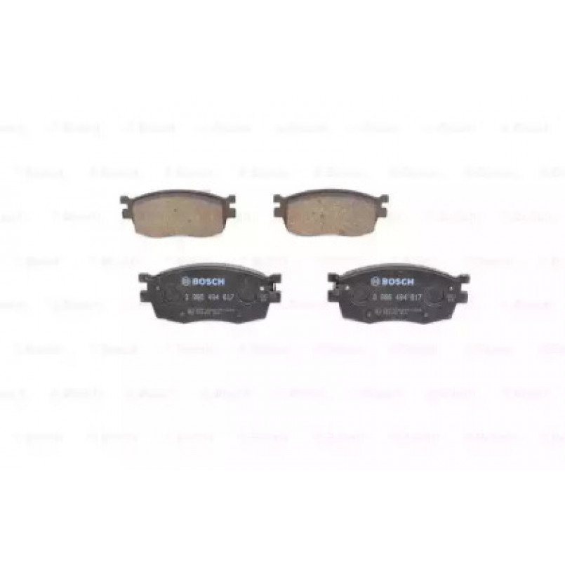 0986494617 BOSCH Гальмівні колодки до дисків BP2650 — фото товара №6