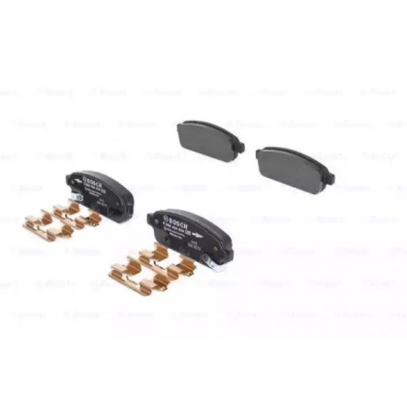 0986494634 BOSCH Гальмівні колодки до дисків BP1357 — фото товара №2