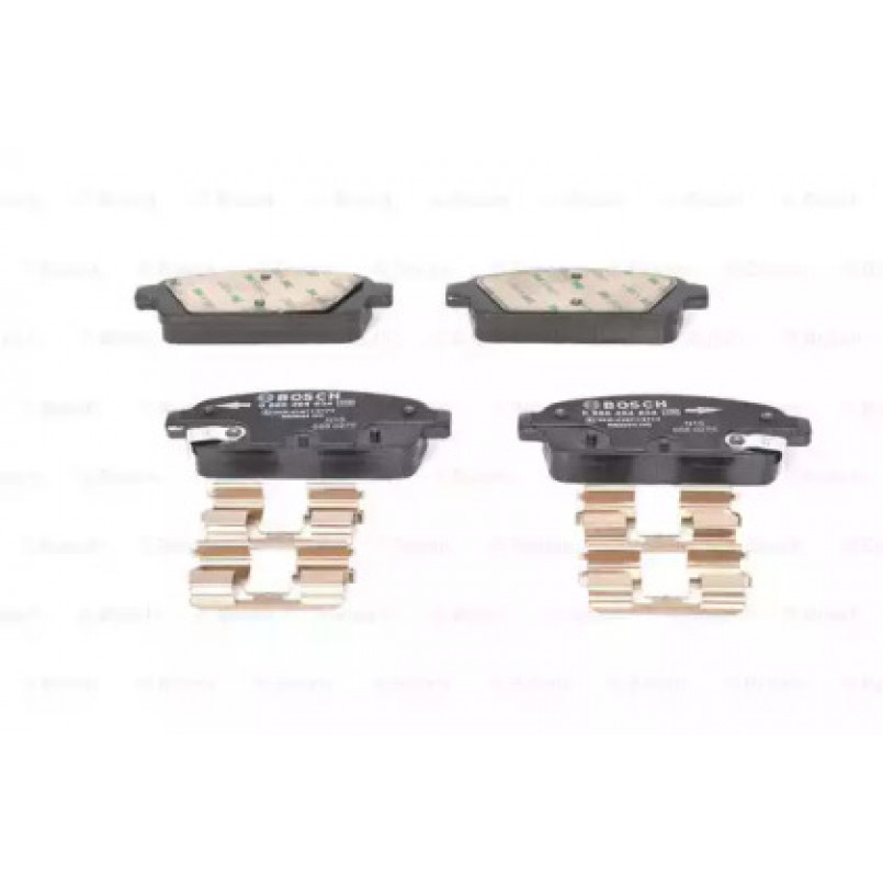 0986494634 BOSCH Гальмівні колодки до дисків BP1357 — фото товара №3