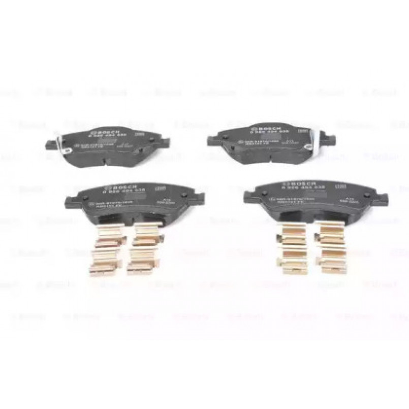 0986494638 BOSCH Гальмівні колодки до дисків BP2733 — фото товара №3