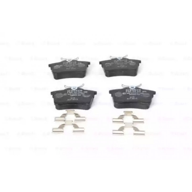 0986494646 BOSCH Гальмівні колодки до дисків BP2734 — фото товара №3