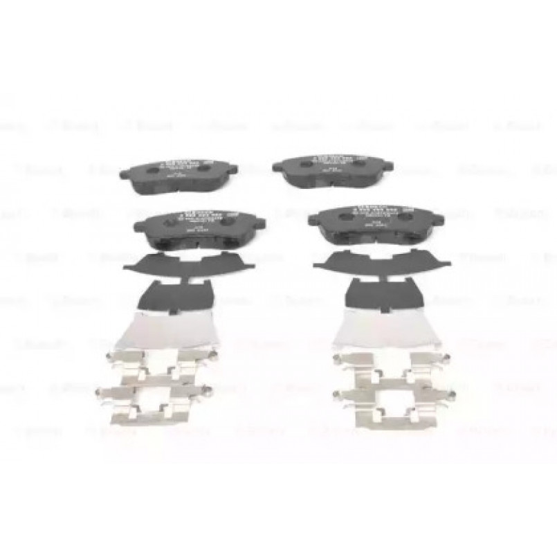 0986494652 BOSCH Гальмівні колодки до дисків BP2661 — фото товара №3