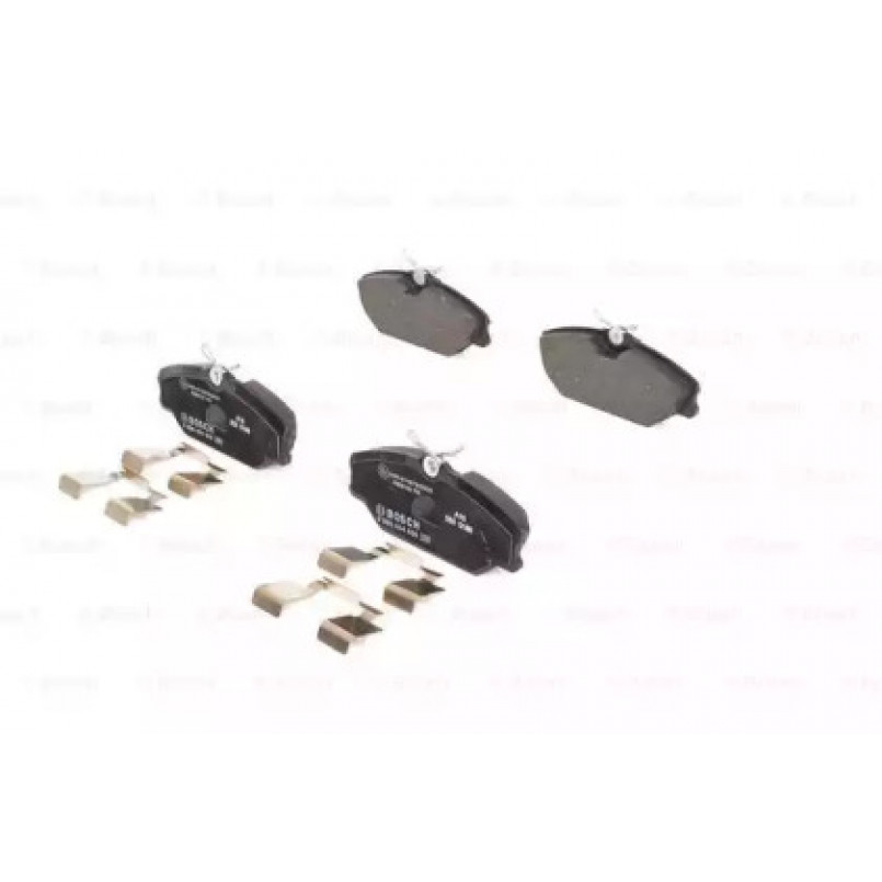 0986494656 BOSCH Гальмівні колодки до дисків BP286 — фото товара №2