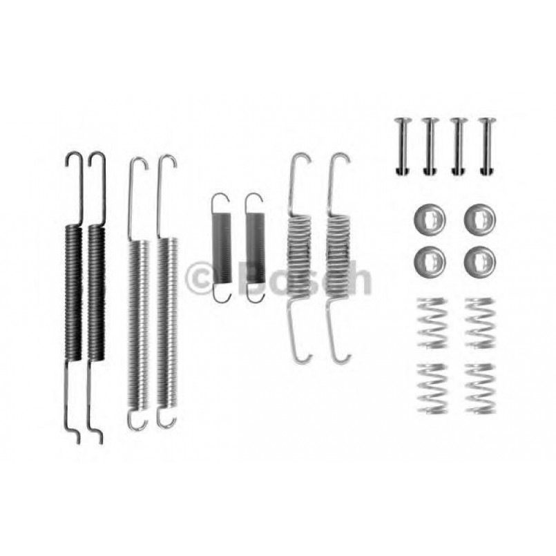 1987475242 BOSCH Монтажний комплект задніх гальмівний колодок — фото товара