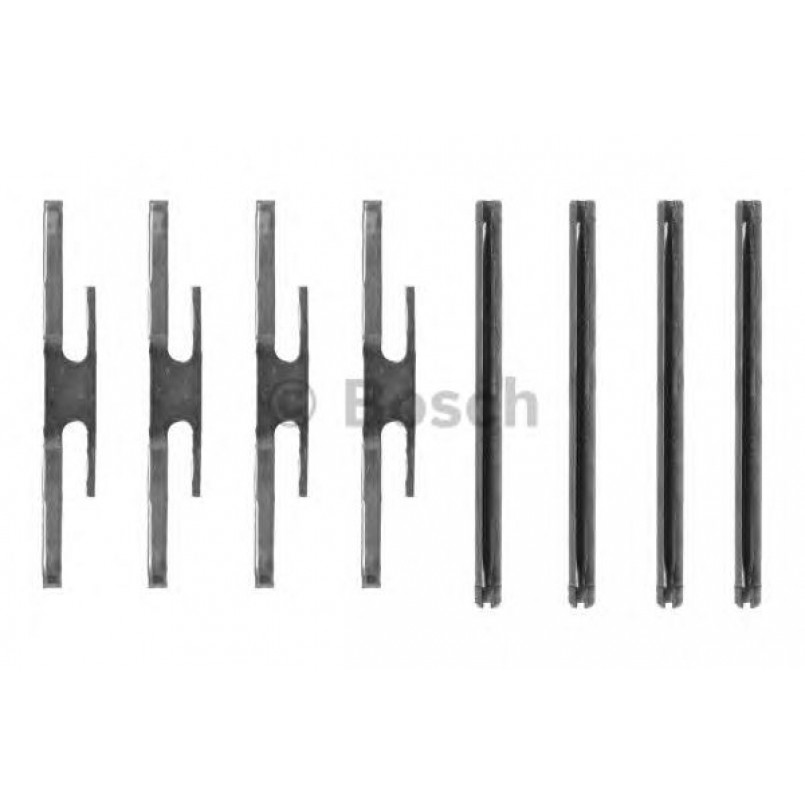 1987474126 BOSCH Монтажний комплект гальмівних колодок — фото товара