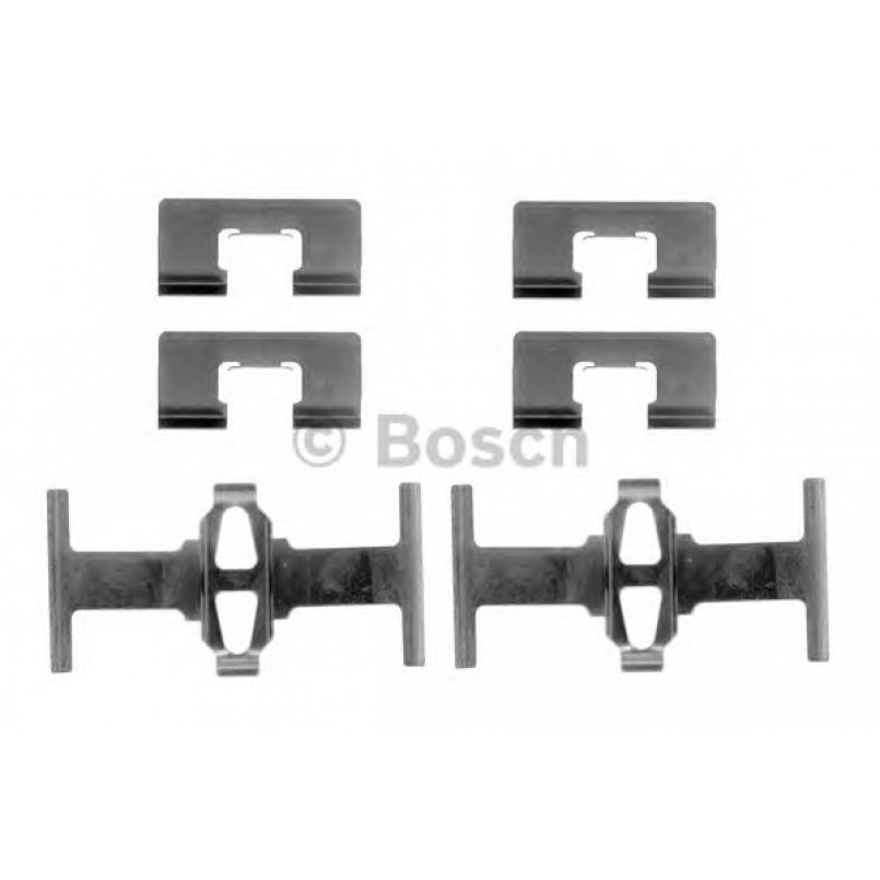 1987474329 BOSCH Монтажний комплект гальмівних колодок — фото товара