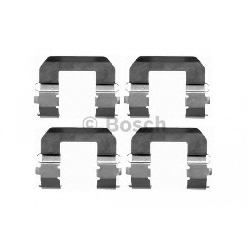 1987474404 BOSCH Монтажний комплект гальмівних колодок — фото товара