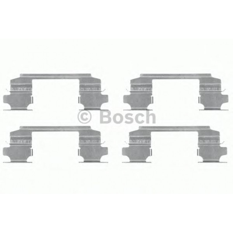 1987474436 BOSCH Монтажний комплект гальмівних колодок — фото товара