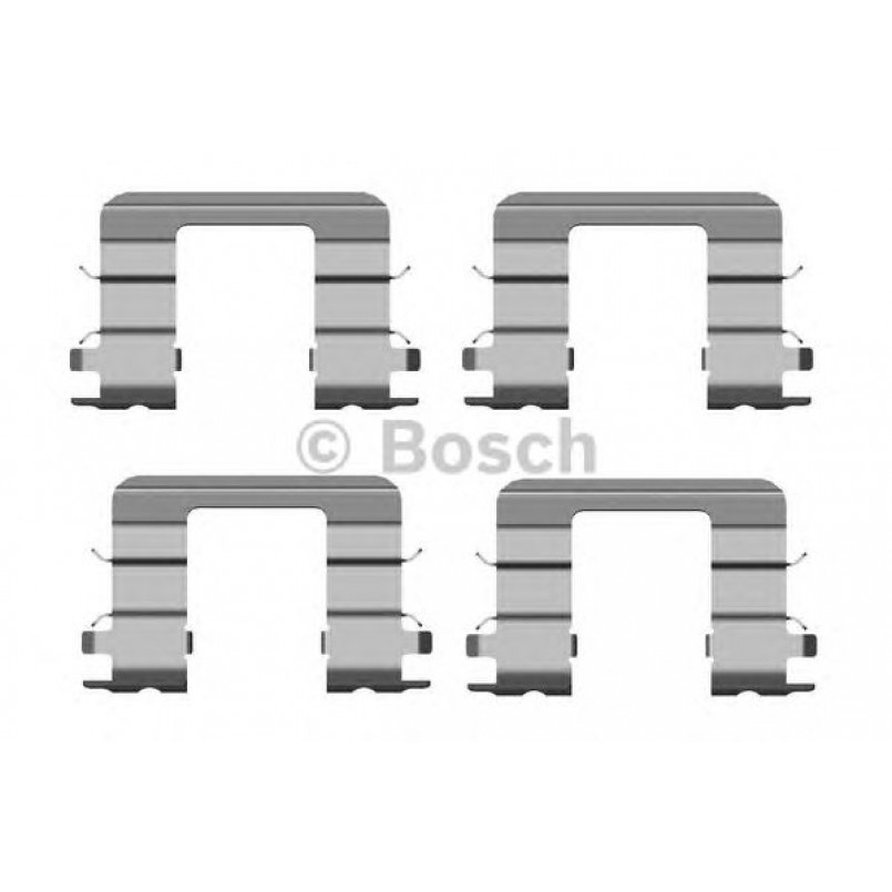 1987474441 BOSCH Монтажний комплект гальмівних колодок — фото товара