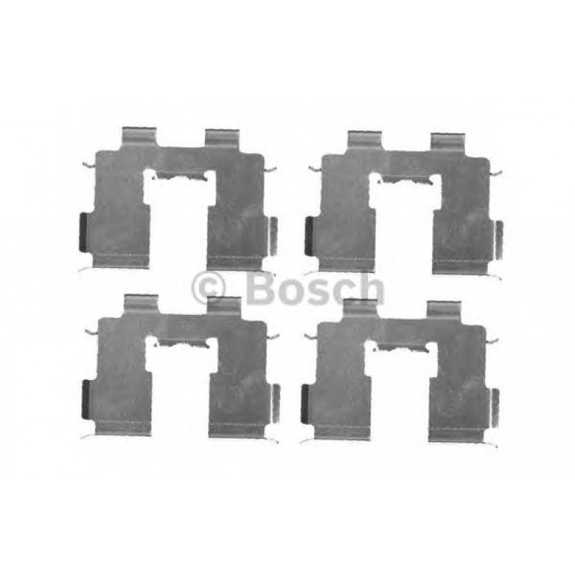 1987474452 BOSCH Монтажний комплект гальмівних колодок — фото товара
