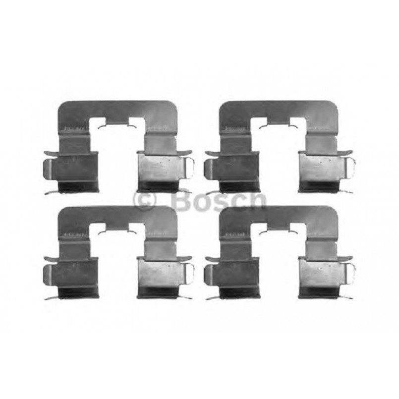 1987474465 BOSCH Монтажний комплект гальмівних колодок — фото товара