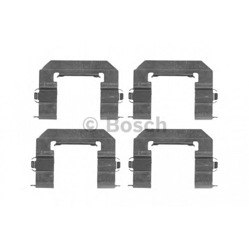 1987474473 BOSCH Монтажний комплект гальмівних колодок — фото товара