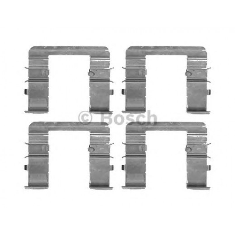 1987474718 BOSCH Монтажний комплект гальмівних колодок — фото товара