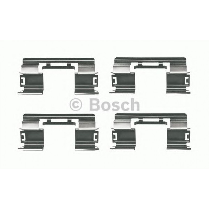 1987474746 BOSCH Монтажний комплект гальмівних колодок — фото товара
