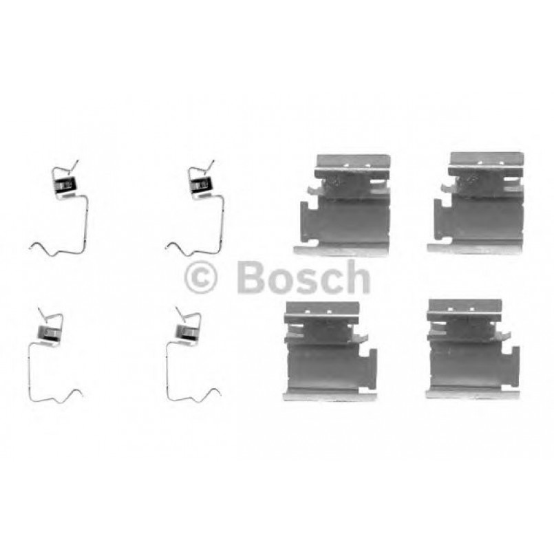 1987474311 BOSCH Монтажний комплект гальмівних колодок — фото товара