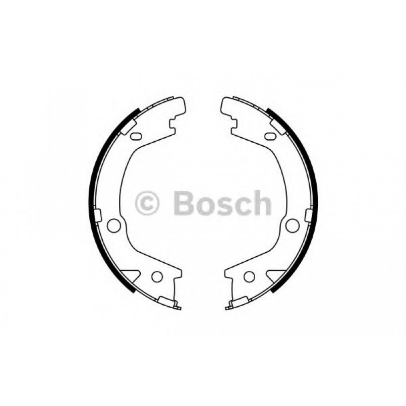 0986487770 BOSCH Гальмівні колодки до дисків BS990 — фото товара