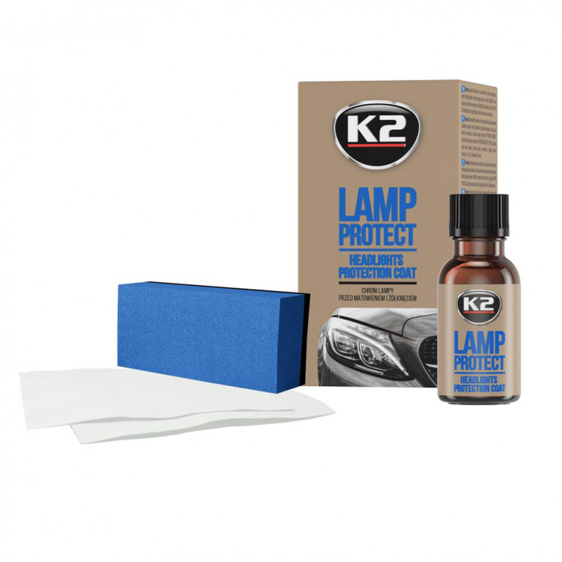 K2 LAMP PROTECT 10 ml Засіб для захисту фар з аплікатором   NEW х12 — фото товара №2