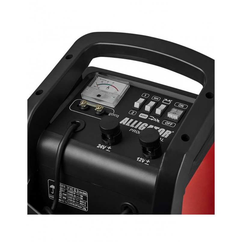 ALLIGATOR Пуско-зарядний пристрій  АКБ професійний  480А/1000А, 12/24V (1 шт.) — фото товара №4