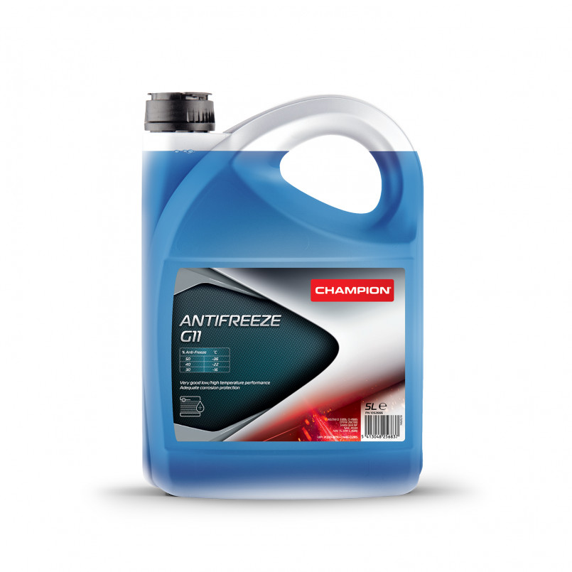 CHAMPION ANTIFREEZE G11 5L(х4) - NEW — фото товара CHAMPION ANTIFREEZE G11 5L(х4) - NEW — фото товара