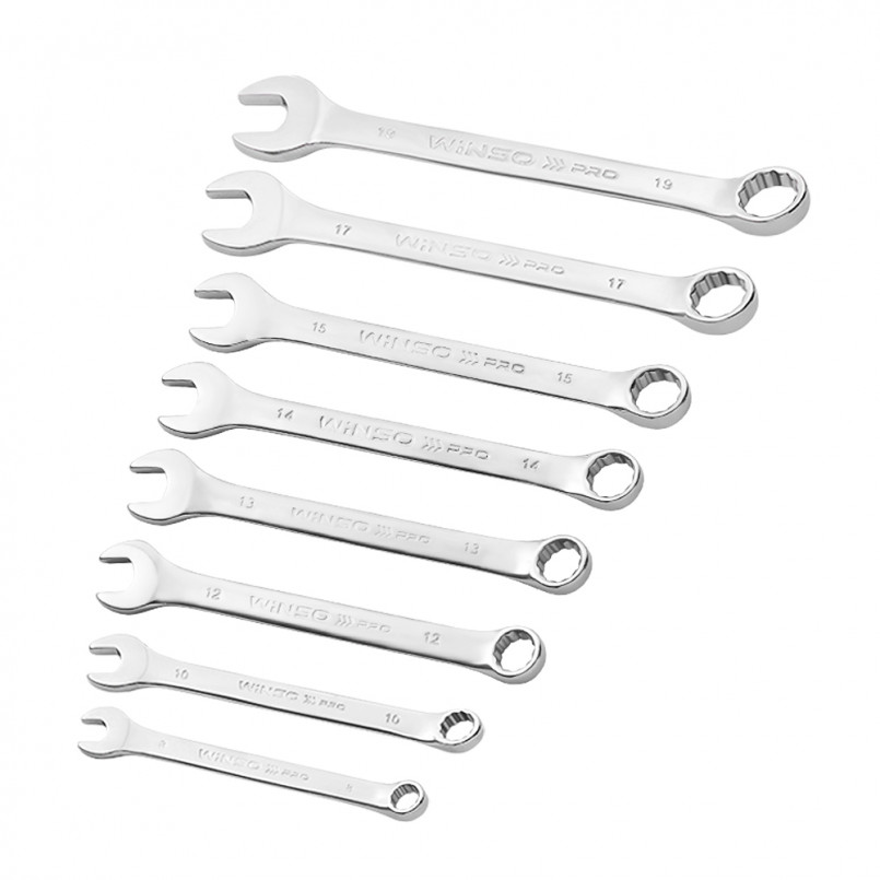 Набір ключів комбінованих WINSO PRO CR-V, 12шт., 6-22 мм, упакування пластик — фото товара №4