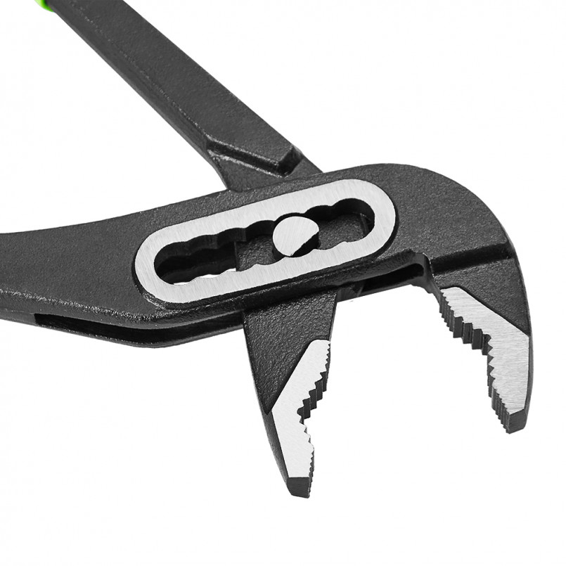 Кліщі переставні сантехнічні WINSO PRO 240мм, макс. діаметр 35мм, Cr-V, HRC 55-60, поліровані, чорни — фото товара №4