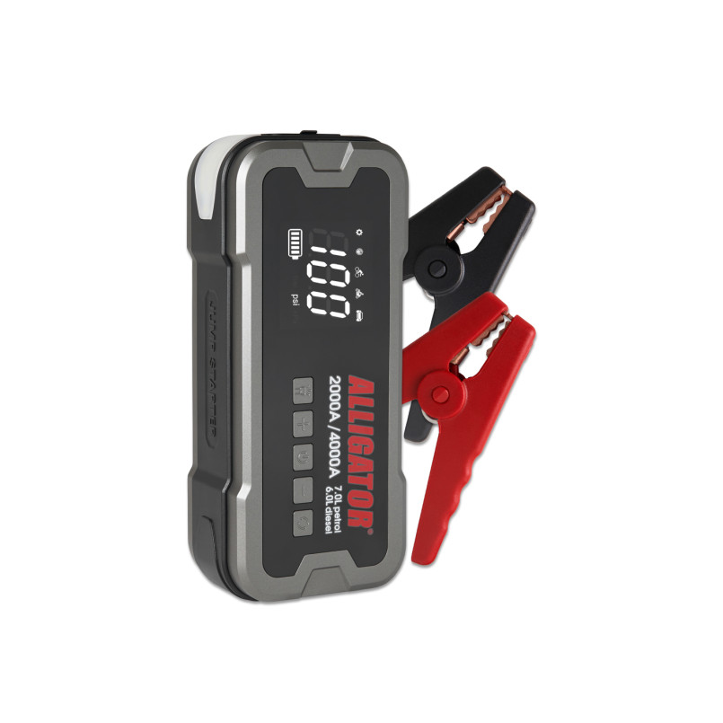 ALLIGATOR Пусковий пристрій 24000mAh 2000A/4000A, kompressor 10Bar (10шт.) — фото товара №1