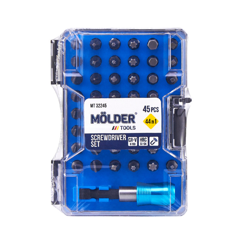 MOLDER Набір насадок з тримачем MOLDER, 45 шт — фото товара №1