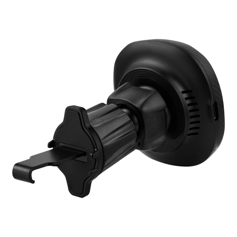 BREVIA Автомобільний тримач телефона AirVent Ultra MagCharge 15WЗ безпровідною зарядкою QI 15Вт Mag — фото товара №2