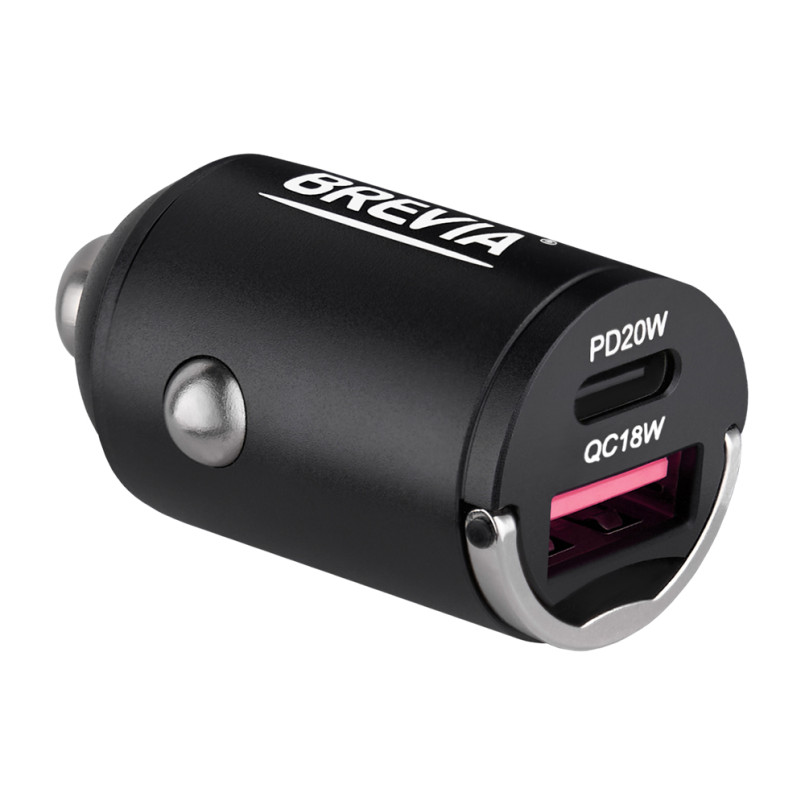 BREVIA АЗП ePower NanoMetal 38W 1xUSB-C+1xUSB-A (60шт.) — фото товара №1