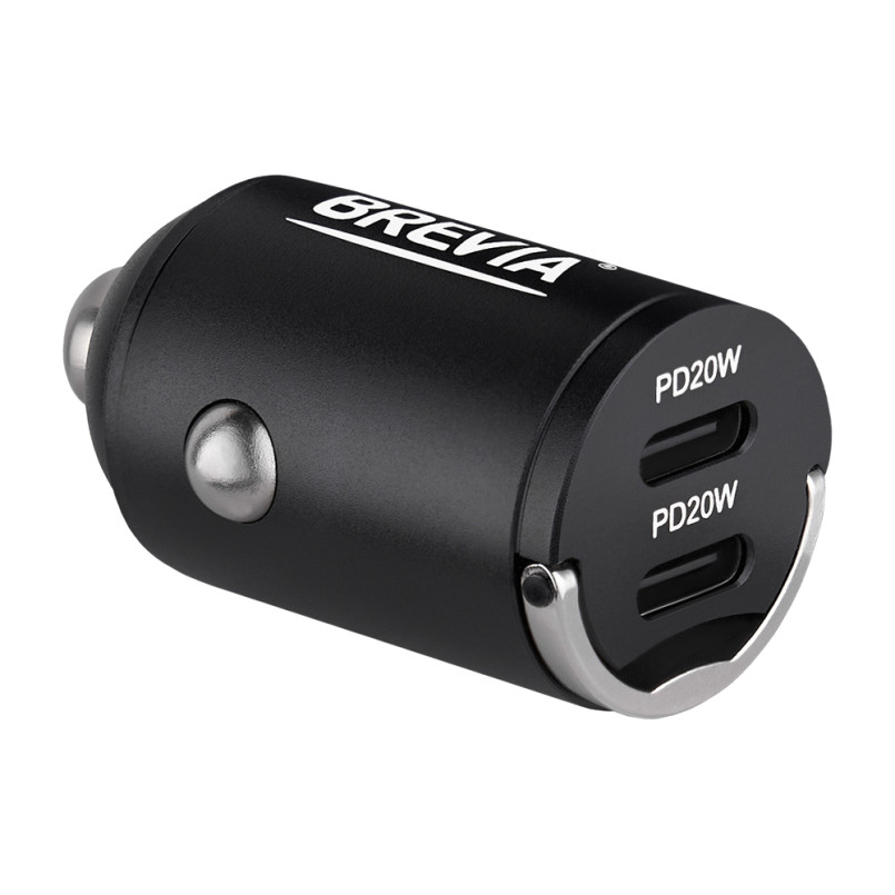 BREVIA АЗП ePower NanoMetal 40W 2xUSB-C (60шт.) — фото товара №1